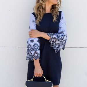 Ann Taylor Loft Flower Power Shift Dress